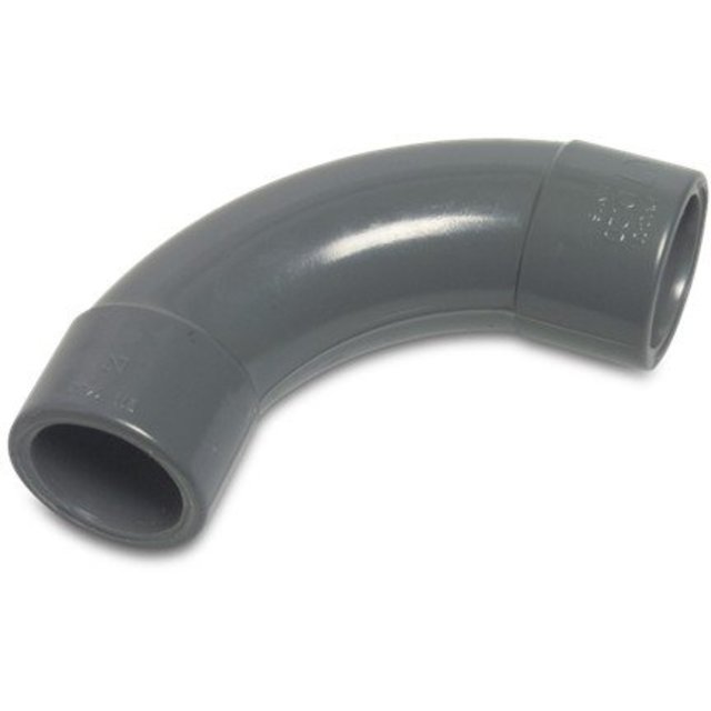 Coude de 90 °, moulé par injection Coude de 90 °, moulé par injection