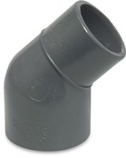 Knie 45º  verlopend 50 mm & 63 mm Knie 45º  verlopend 50 mm & 63 mm