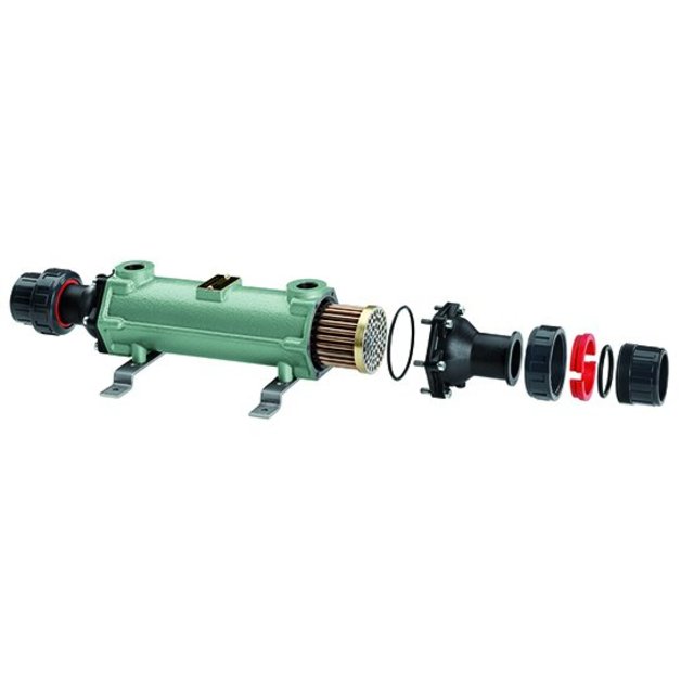 heat exchanger for solar panels Copper/Nickel & Titanium