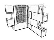 polystyrene building block 100 X 25 X 30 cm
