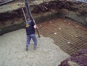 bloc de construction en polystyrène 100 X 25 X 30 cm