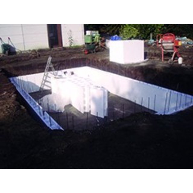 bloc de construction en polystyrène 100 X 25 X 30 cm