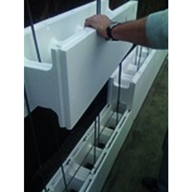 polystyrene building block 100 X 25 X 30 cm