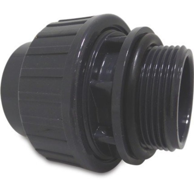 3/3 coupling for pump connection with O-ring