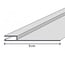 afmetingen: Horizontaal breedte 90mm lengte 2.4m