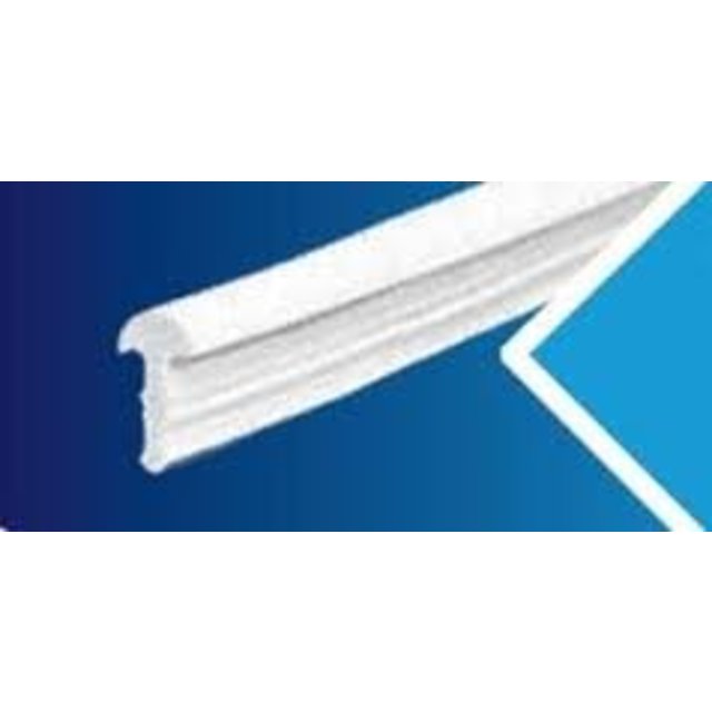 Afwerkingsstrip liner 30 m wit