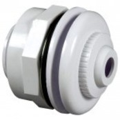 Union nut for panel bath vacuum fitting