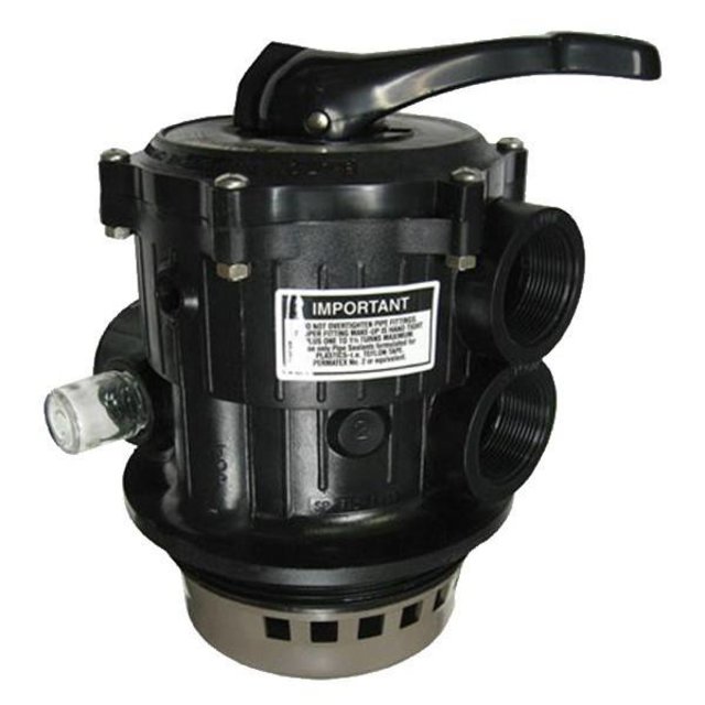 6-way valve top mount 1 1/2" - 2"