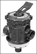 6-way valve top mount 1 1/2" - 2"