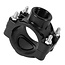 Saddle PP 63 mm x 1/2 "filet femelle x 10bar de serrage noir