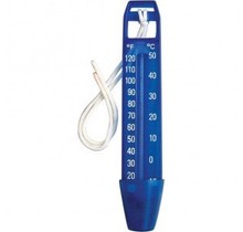 Floating or underwater thermometer.
