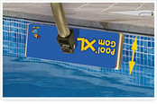 Pool'Gom XL holder with filling