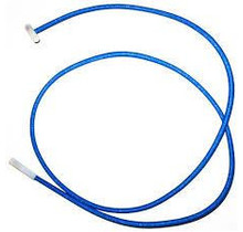 Blue elastic 6mm 2 x cabiclic 1m20