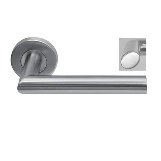 In-Door Stainless steel door handle Dakar oval