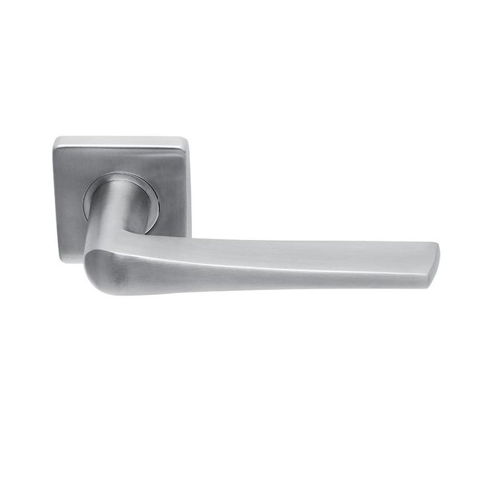 In-Door Stainless steel solid door handles Rome without key plates