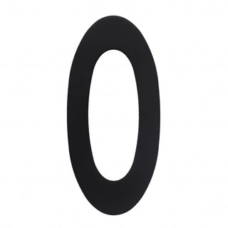 Intersteel Black house number 0 - 150mm