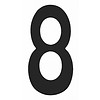 Intersteel Zwart huisnummer 8 - 150mm