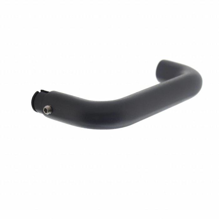 Intersteel Black door handle Bern for black shield