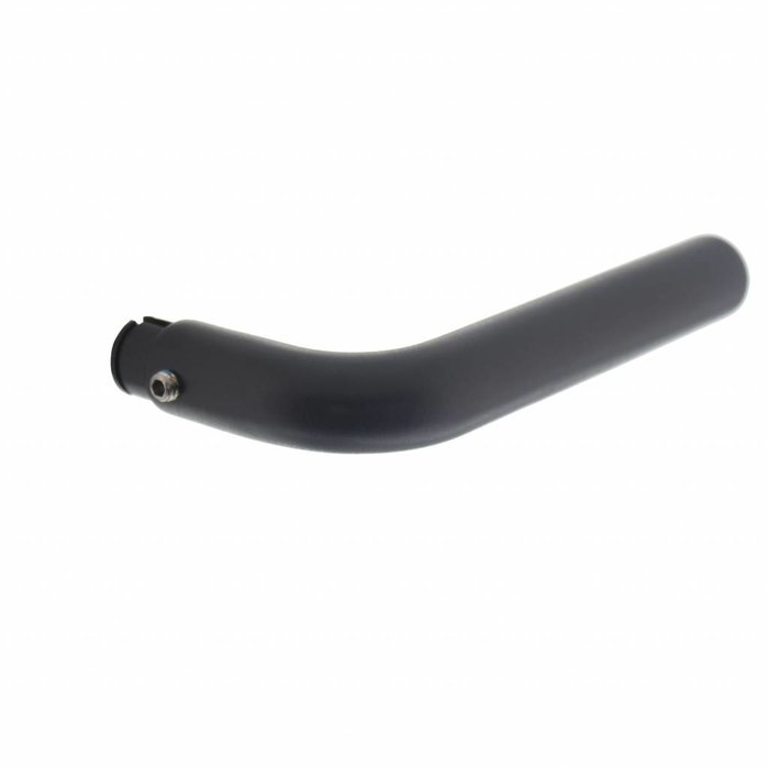 Intersteel Black door handle Lucerne for black shield