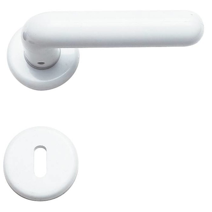 HDD Poignées de porte en plastique Panda blanc