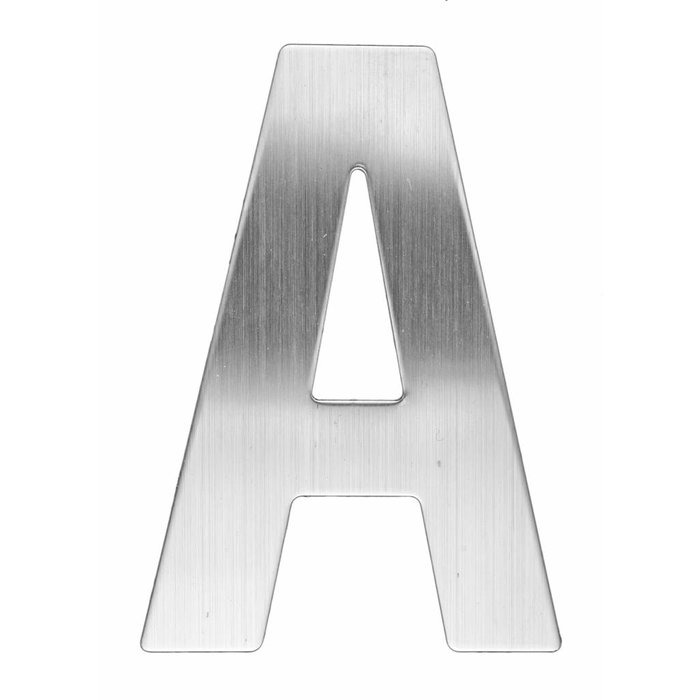 HDD Stainless steel house letter A with a height of 130mm