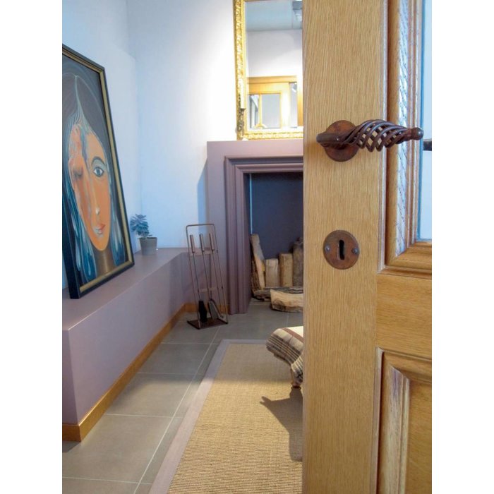 HDD Deurklinken Spiralus in roestkleur