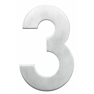 HDD Stainless steel house number 3-130mm