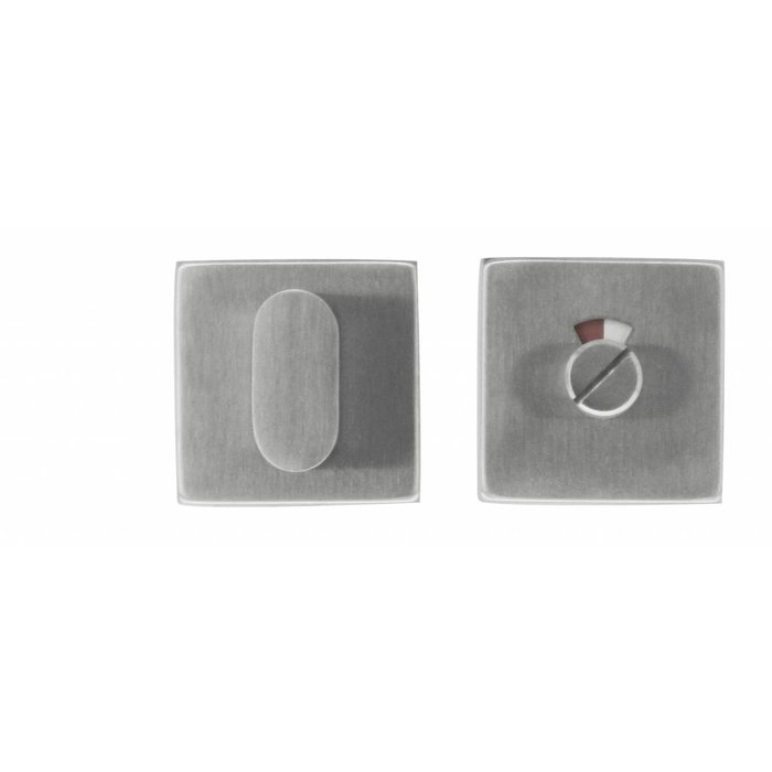 HDD WC garniture kubic shape inox plus 120 mm