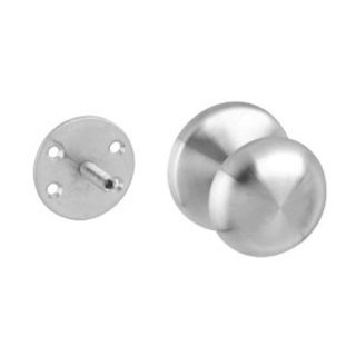 Intersteel Bouton de porte avant fixe champignon montage unilatéral en acier inoxydable