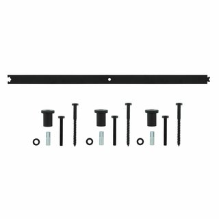 Intersteel Intermediate rail 90 cm matt black