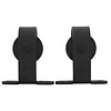 Intersteel Jeu de 2 rouleaux droits avec fixation, acier noir mat