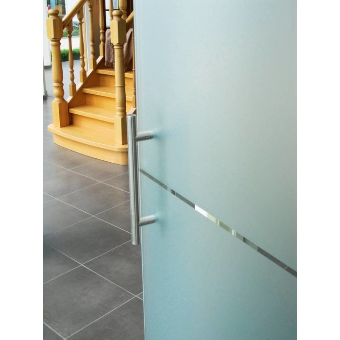 HDD RVS deurgreep T 20/300/400 - doorgaande bevestiging