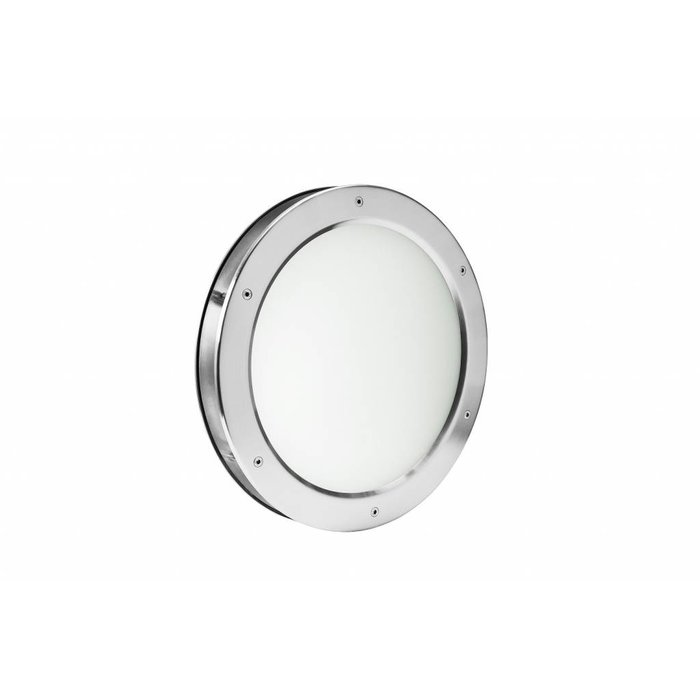 Stainless steel porthole B2000 400 mm + double safety glass & one-sided attachment