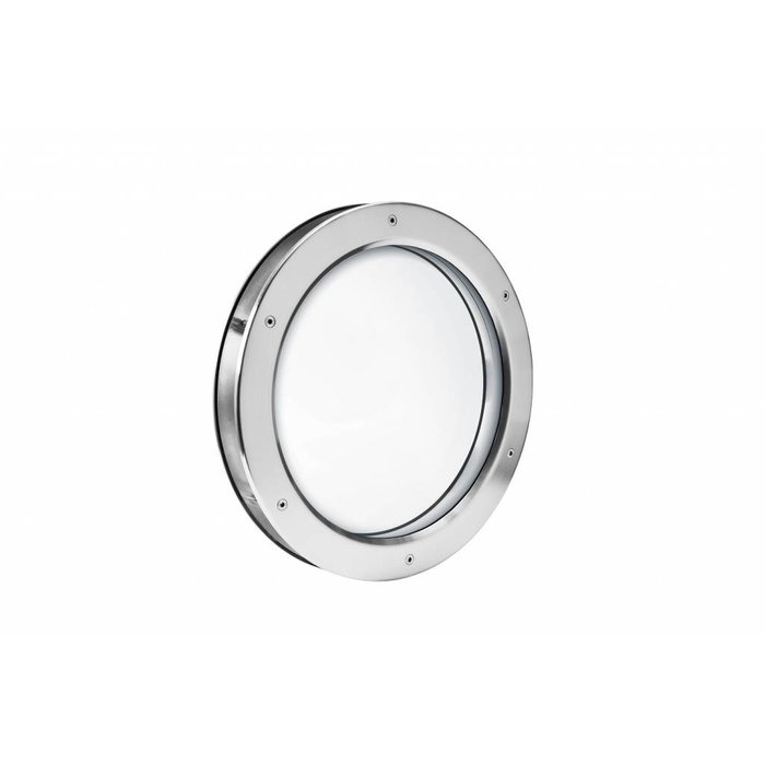 Stainless steel porthole B2000 400 mm + double safety glass & one-sided attachment