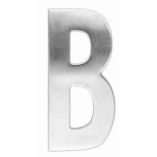 HDD Stainless steel house letter B -130mm