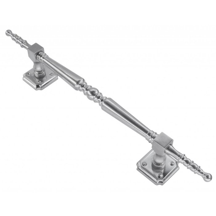 HDD Poignée de porte en acier inoxydable "Rubens" T 260/418 paire pour portes en verre