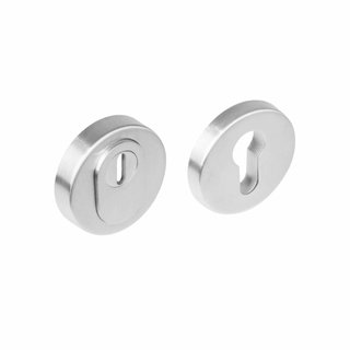 Intersteel SKG3 Safety rosette stainless steel round concealed with core pull protection