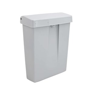 Intersteel Silver plastic mailbox with lock
