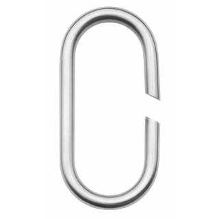 HDD Stainless steel house number 0 round 130mm