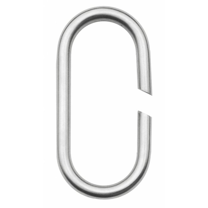 HDD Stainless steel house number 0 with a height of 130mm