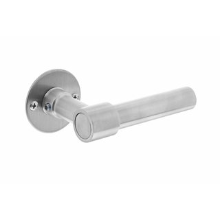 Intersteel Stainless steel door handles L/L model with flat rosettes 50x2mm