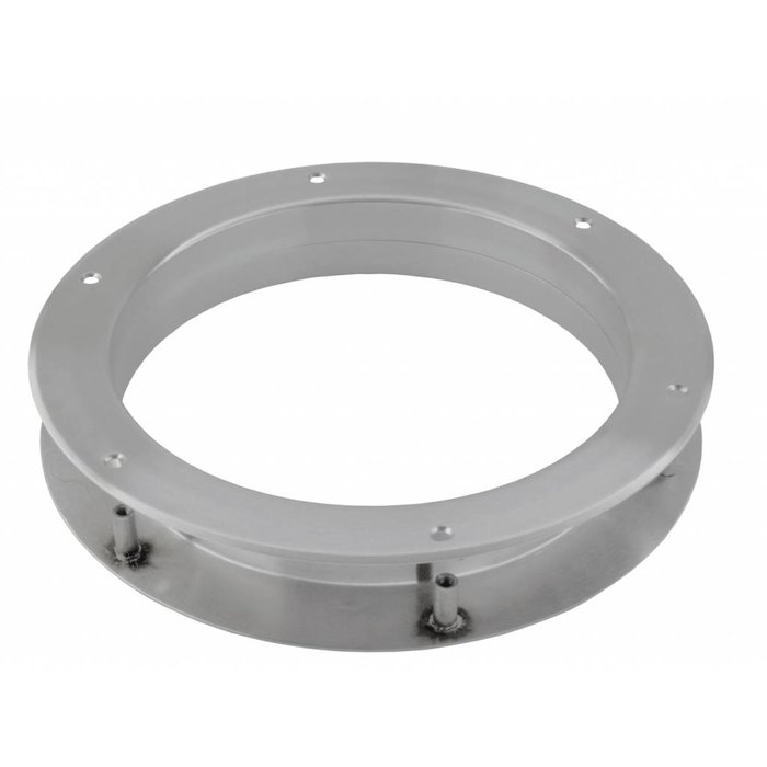 HDD Ronde patrijspoort 190 mm inox plus met patentvijzen