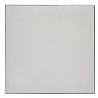 HDD Verre rétro carré transparent 255x255x6mm