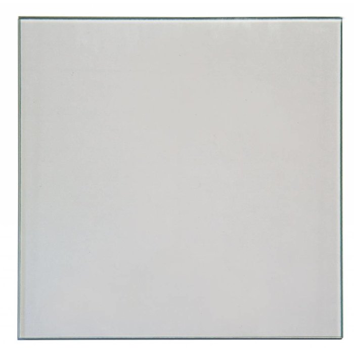 HDD Glas retro vierkant doorzichtig 255x255x6mm