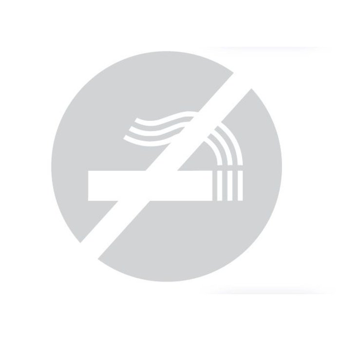 HDD Glass round picto smoking ban 298mm thickness 4mm