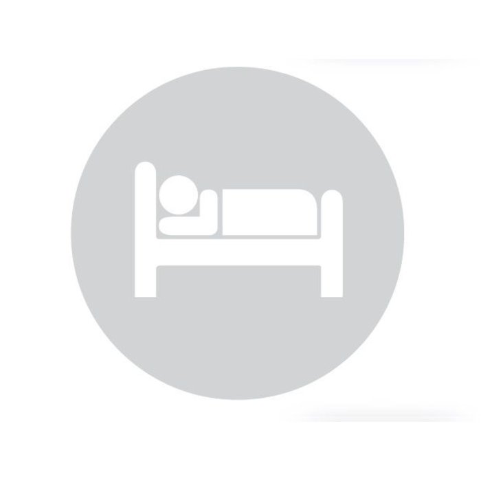 HDD Glas rond picto bed 298mm dikte 4mm