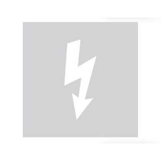 HDD Glas quadratisch Picto Lightning 198 mm Dicke 4 mm