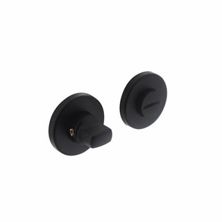 Intersteel Intersteel Rosette toilet/bathroom closure round concealed plastic matt black