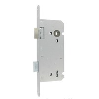 Litto klavierslot asmaat 110mm / doorn 60mm, RVS look met keerbare dagschoot