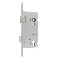 Litto Dag-en nacht cilinderslot asmaat 110mm / doorn 55mm, RVS look met keerbare dagschoot
